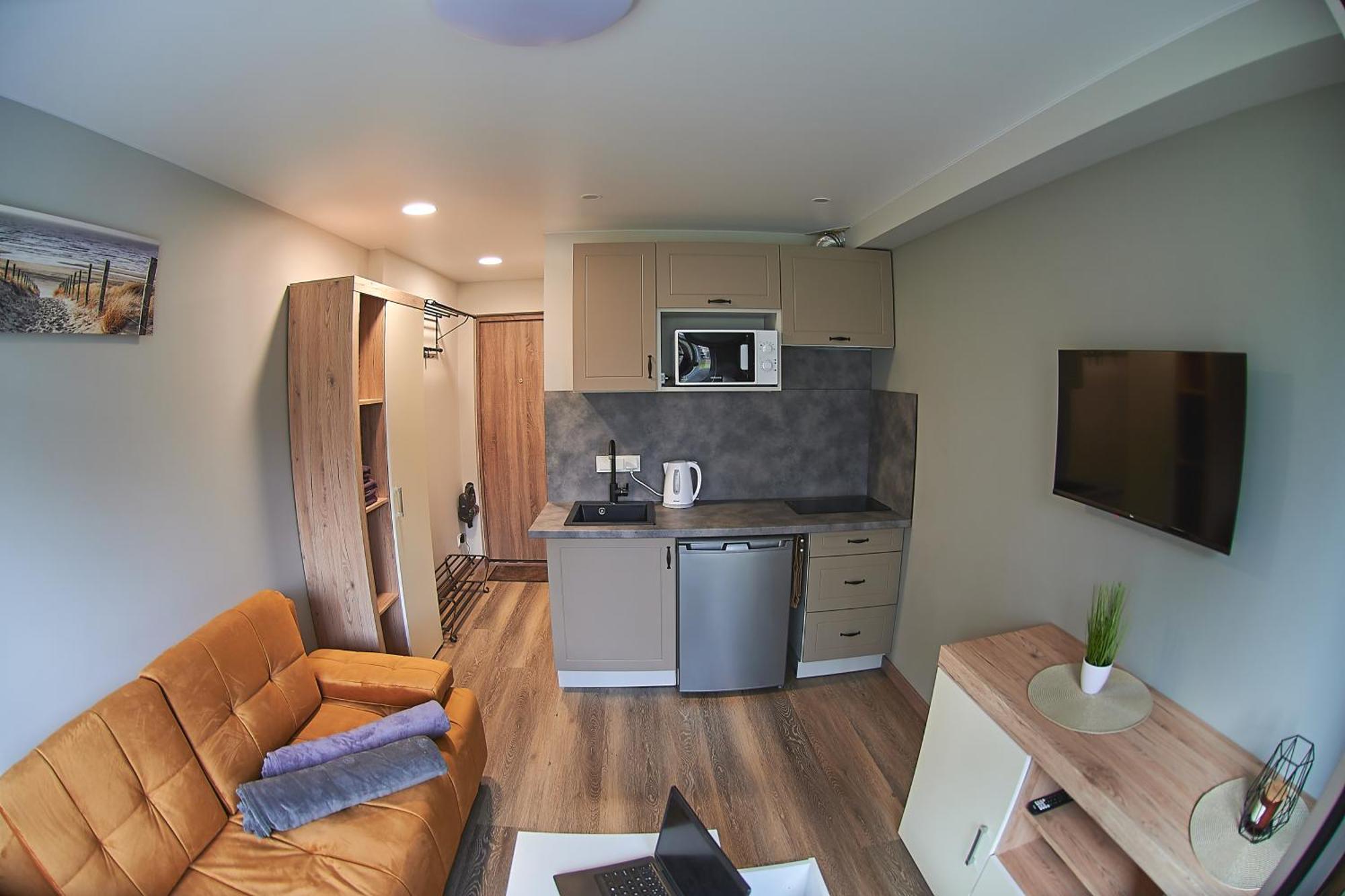 Studio Cozy Visit, Balcony, 24H Self Check-In, First Floor, Great Location Kaunas Luaran gambar
